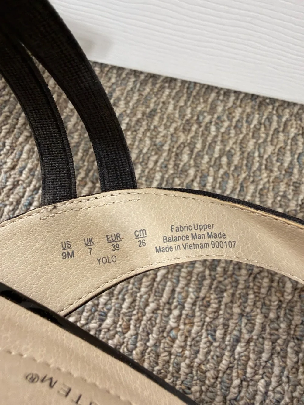 Life Stride black patent
